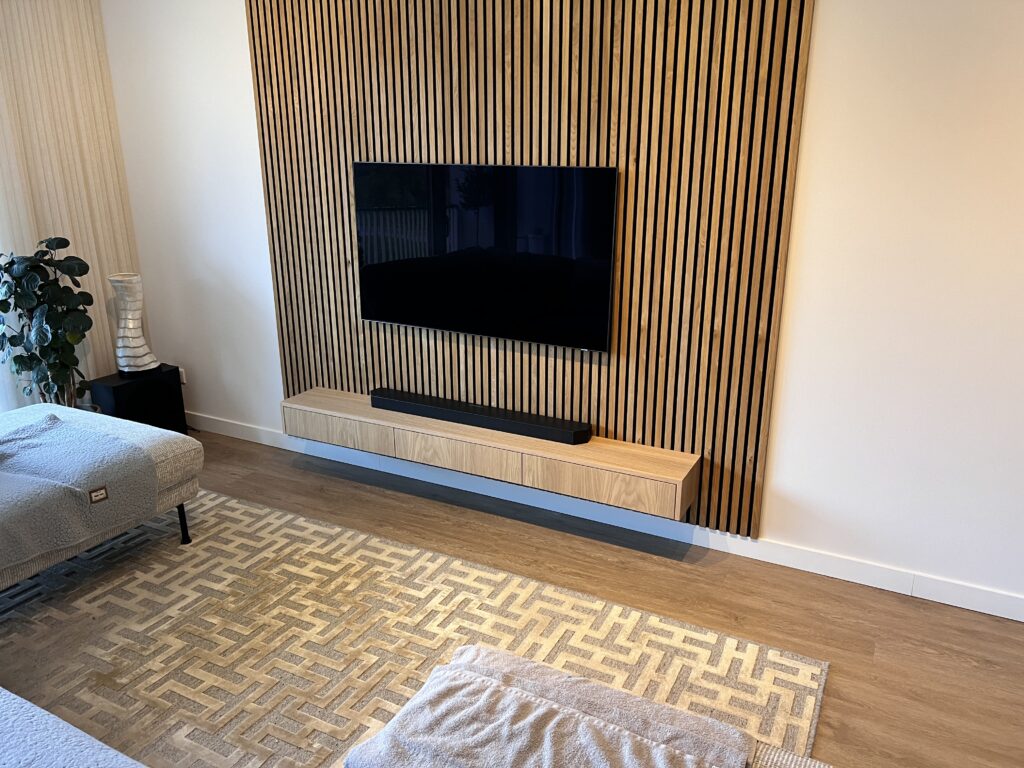 houten tv meubel modern en strak