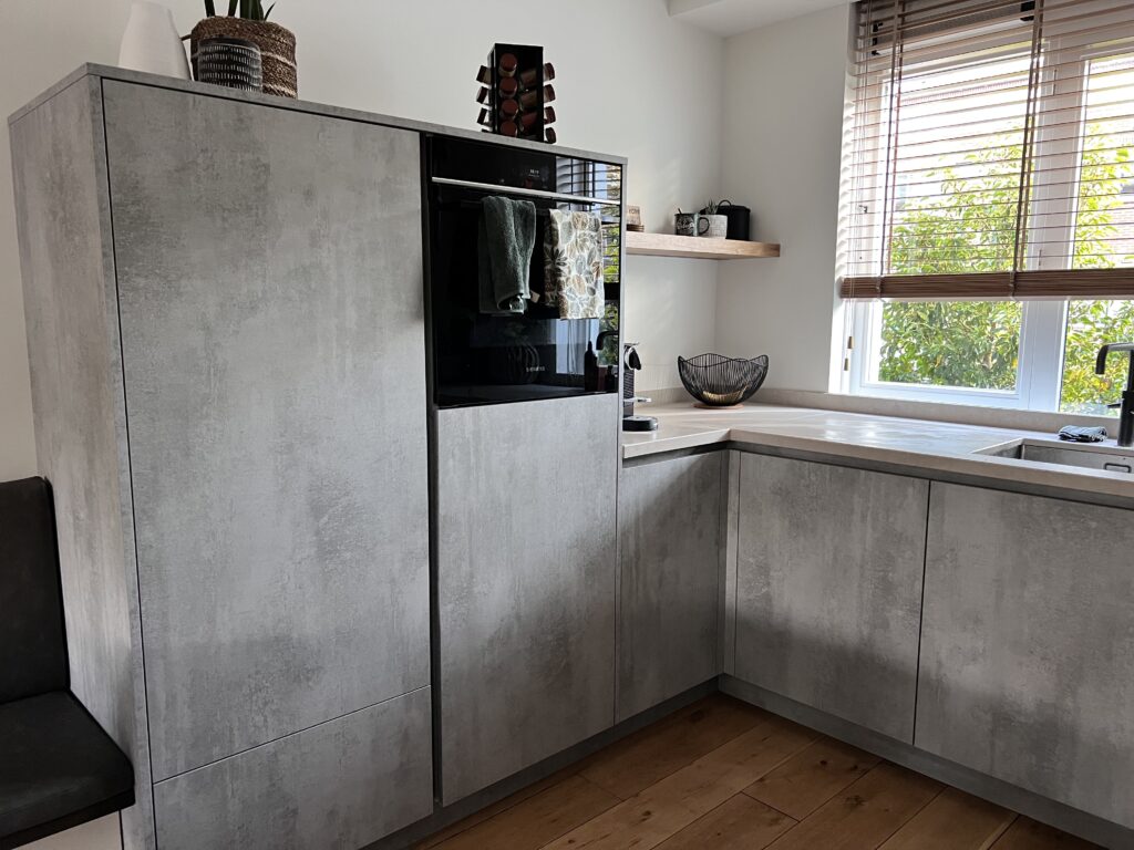 Maatwerk keuken beton look